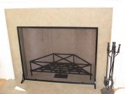 firescreen and grate