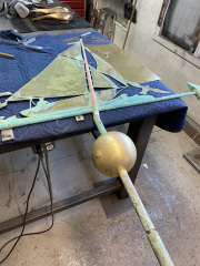 bronze weathervane
