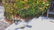 front entrance handrail