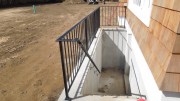 exterior basement entry