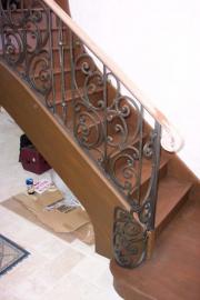 forgings on curved staircase