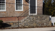 period steel railing in sag harbor