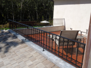 short wall deck in steel