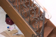 forgings on curved staircase